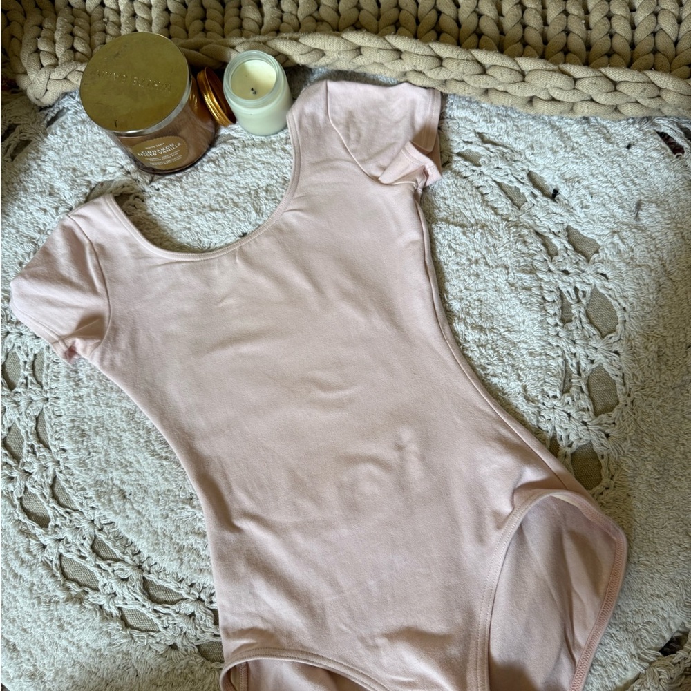 Pink Short Sleeve Bodysuit